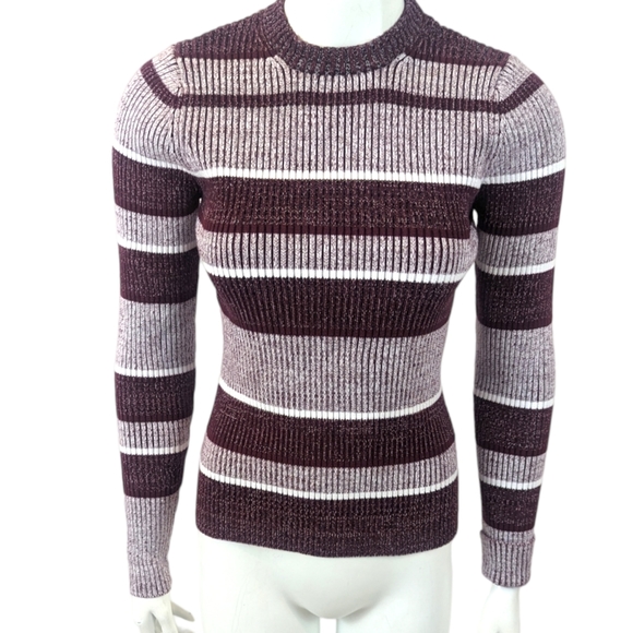 Alexander Wang Sweaters - Alexander Wang Ribbed Knit Pullover Sweater Designer Crew Neck Womens Large